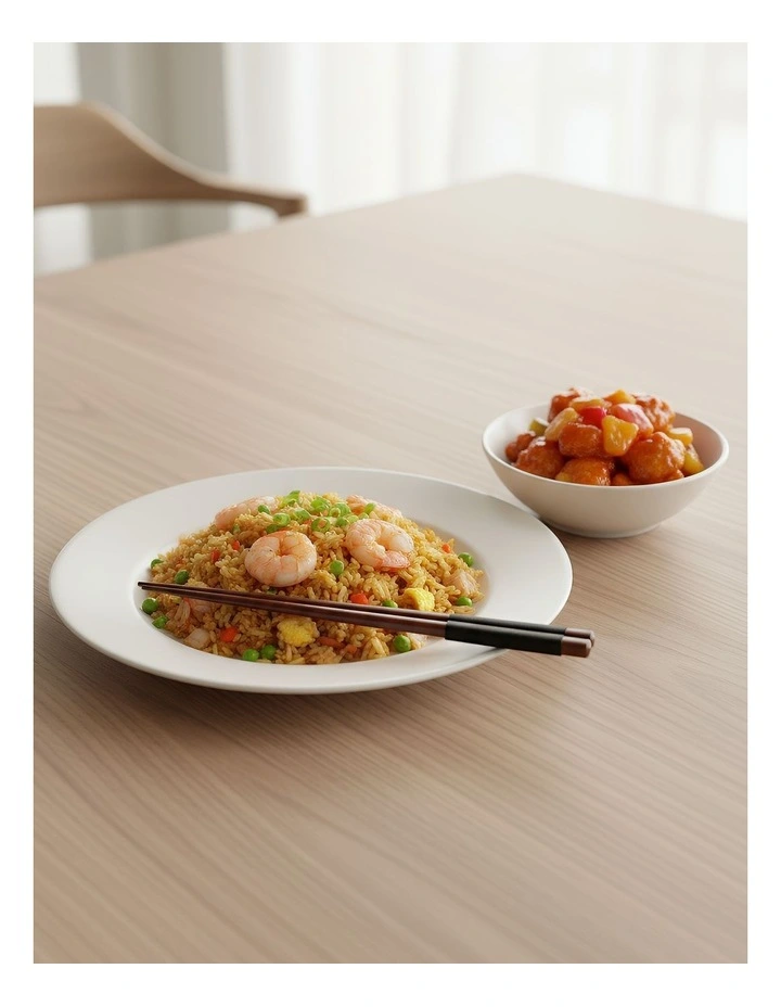 Wooden Chopsticks 4 Pairs in Black image 2