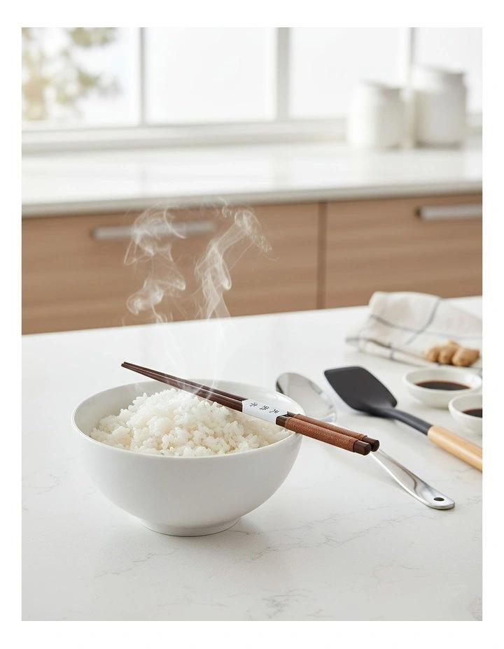 Wooden Sushi Sticks 10 Pairs in Brown image 5