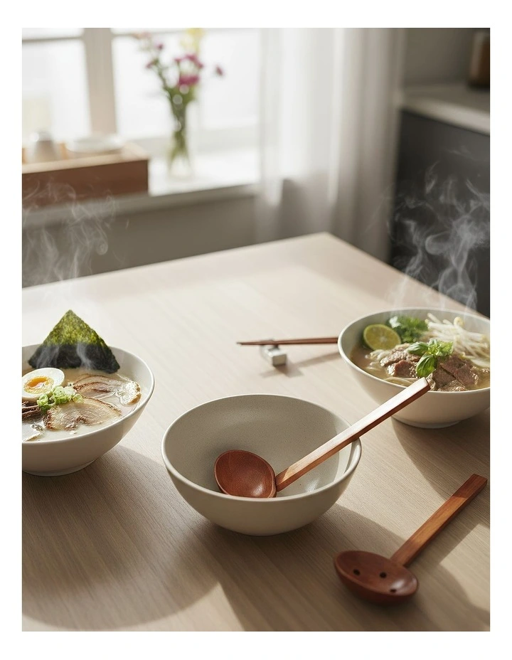 Wooden Ladle 2 Piece in Brown image 2