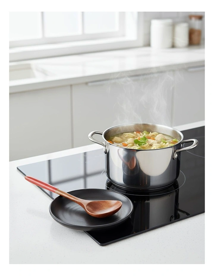 Wooden Ramen Spoon Pieces in Red image 2