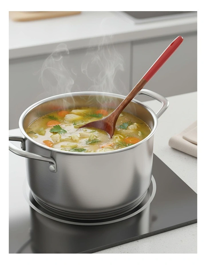 Wooden Ramen Spoon Pieces in Red image 4