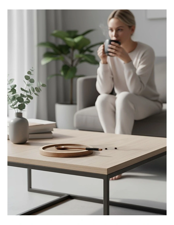 Wooden Tea Long Spoon 4 Pieces in Brown image 4