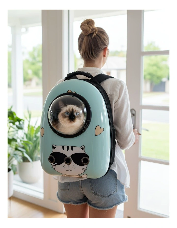 Pet Carrier in Blue image 5
