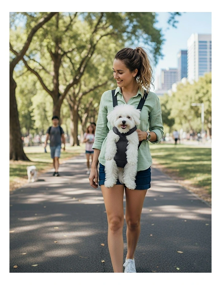 Pet Carrier Small Backpack in Black image 4