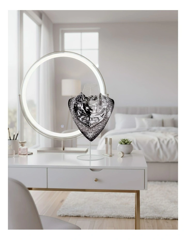 Printed Scarf in Multi image 3