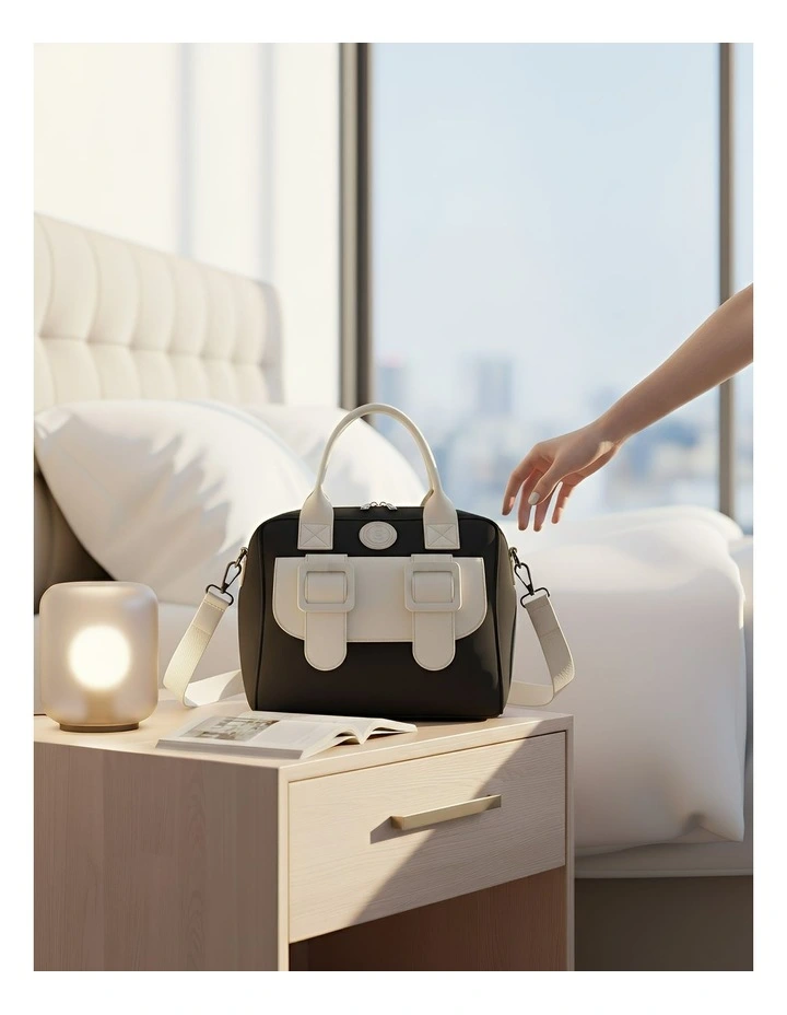 Diaper Bag in Black image 2