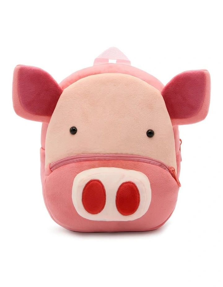 3D School Backpack in Pink image 1