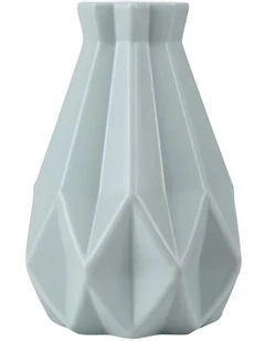 Medium Geometric Style Nordic Pot Home Decor Flower Vase in Light Green