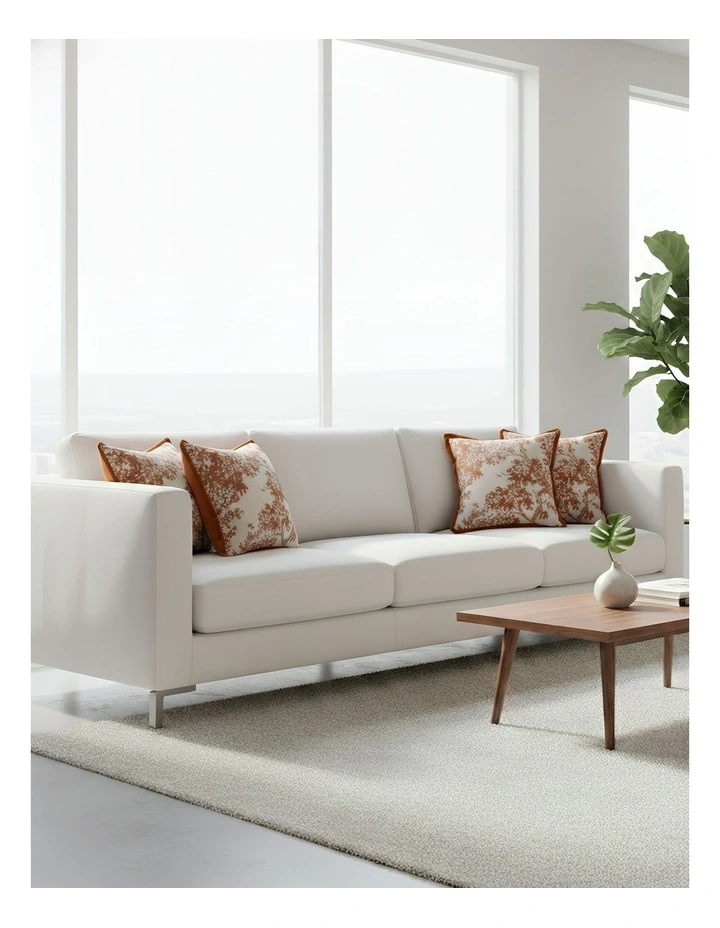 Tree Branches Print Decorative Cushion Cover in Brown image 2