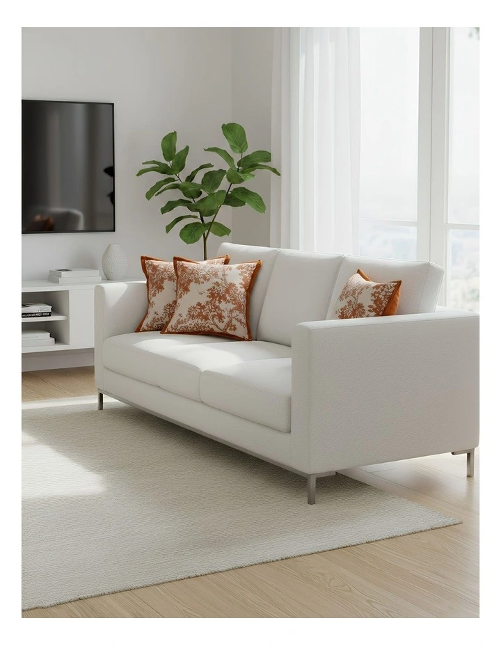 Tree Branches Print Decorative Cushion Cover in Brown image 4