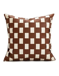 Checkedboard Decorative Cushion Cover Pillowcase in Multi
