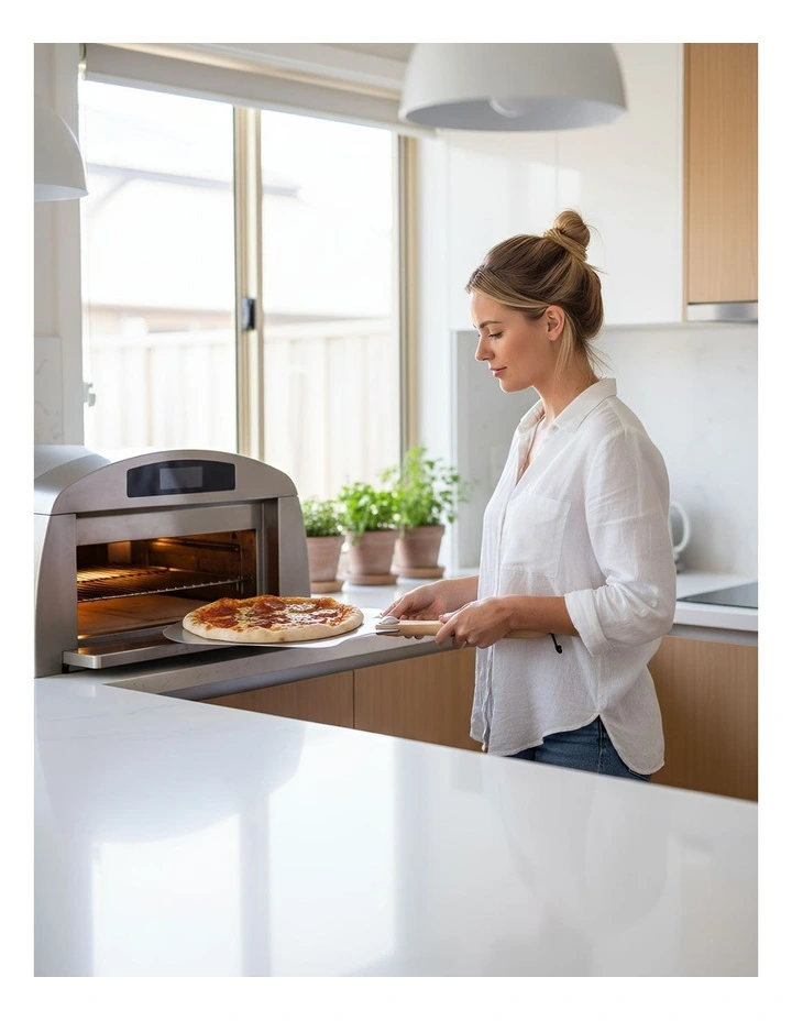 Pizza Shovel Oxidation 12*14 Inch in Silver image 4