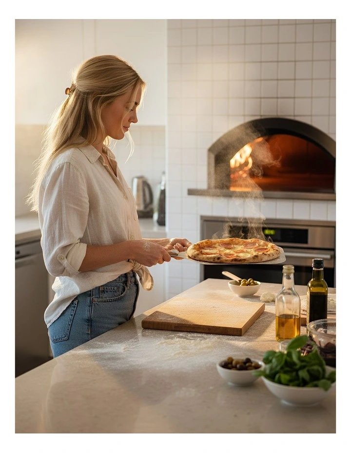 Pizza Shovel Oxidation 12*14 Inch in Silver image 5