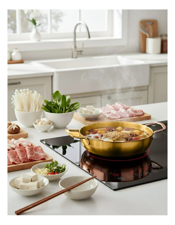 Stainless Steel Stock Pot in Rainbow image 2