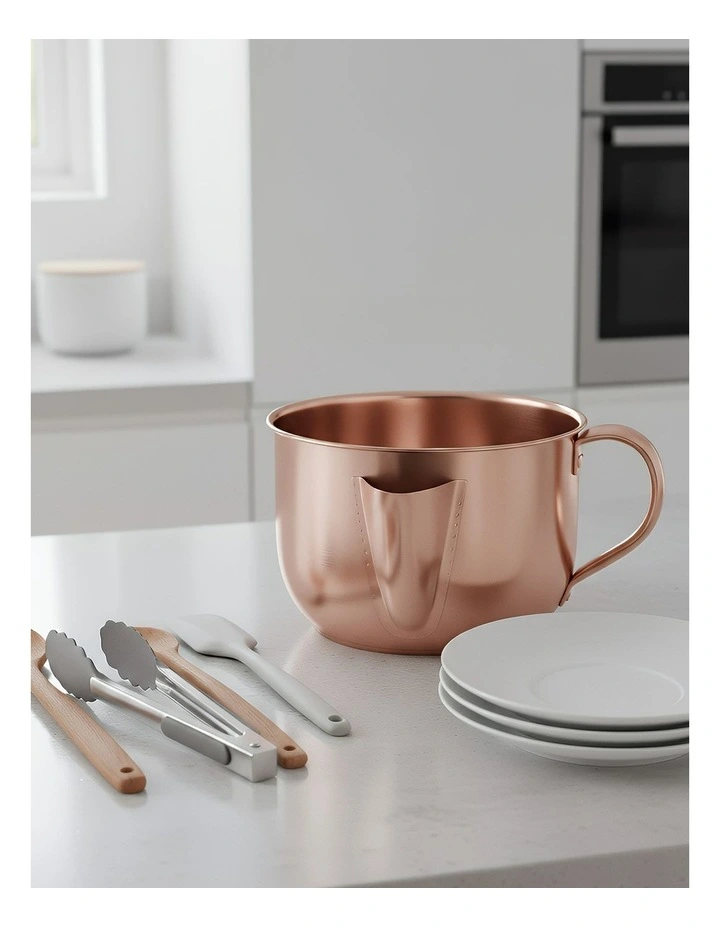 Soup Oil Filter Gravy Separator Bowl 1000ml in Rose Gold image 5