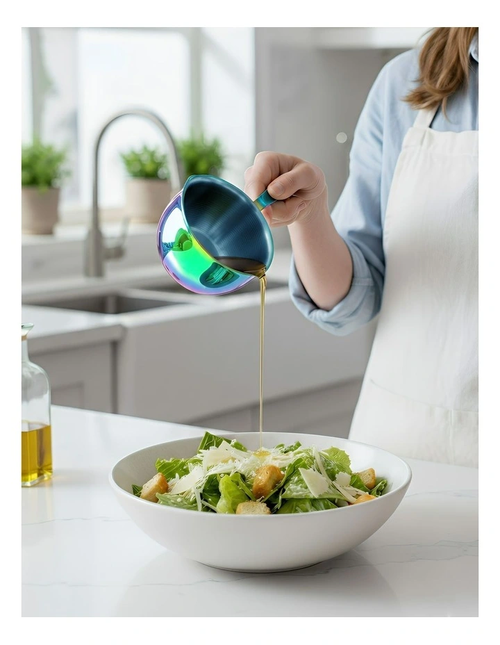 Pouring Pots Mini Sauce Heating Stainless Steel Cookware 2 Pieces in Rainbow image 5