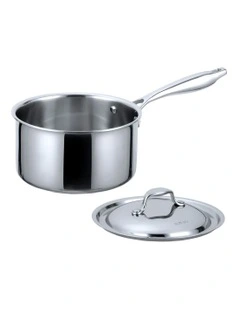 Stainless Steel Saucepan in Silver