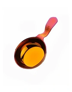 Stainless Steel Sauce Dish 2 Piece in Red Rainbow