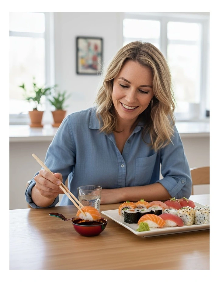 Stainless Steel Sauce Dish 2 Piece in Red Rainbow image 5