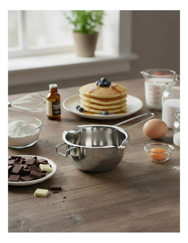 Multifunction Chocolate Melting Pot 1 Piece in Silver image 2