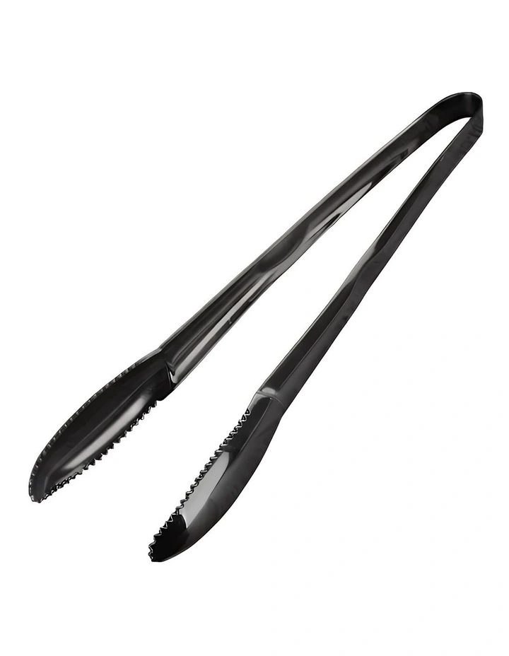 Precision Stainless Steel Meat Tong Clip 1 Piece in Black image 1