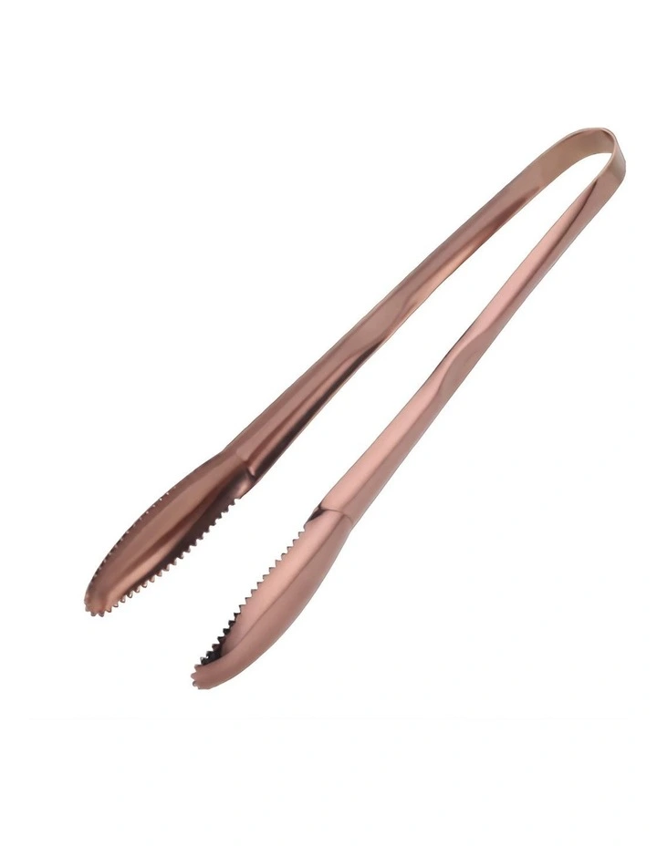 Precision Stainless Steel Meat Tong Clip 1 Piece in Rose Gold image 1