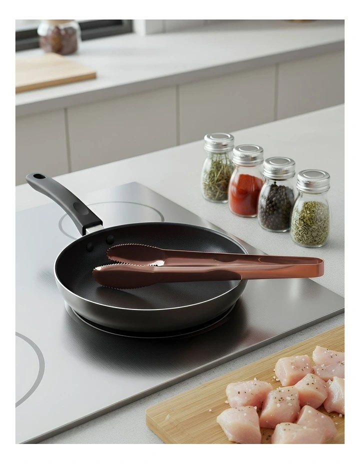 Precision Stainless Steel Meat Tong Clip 1 Piece in Rose Gold image 2