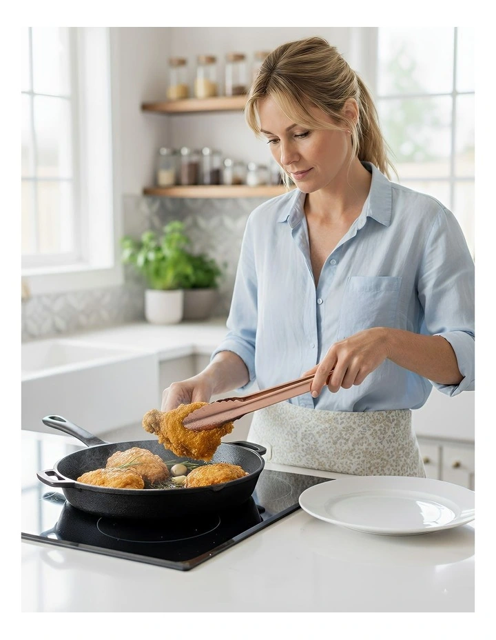 Precision Stainless Steel Tong Clip 2 Pieces in Gold image 5