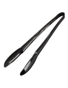 Precision Stainless Steel Tong Clip 2 Pieces in Black