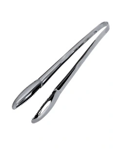 Precision Stainless Steel Tong Clip 2 Pieces in Silver