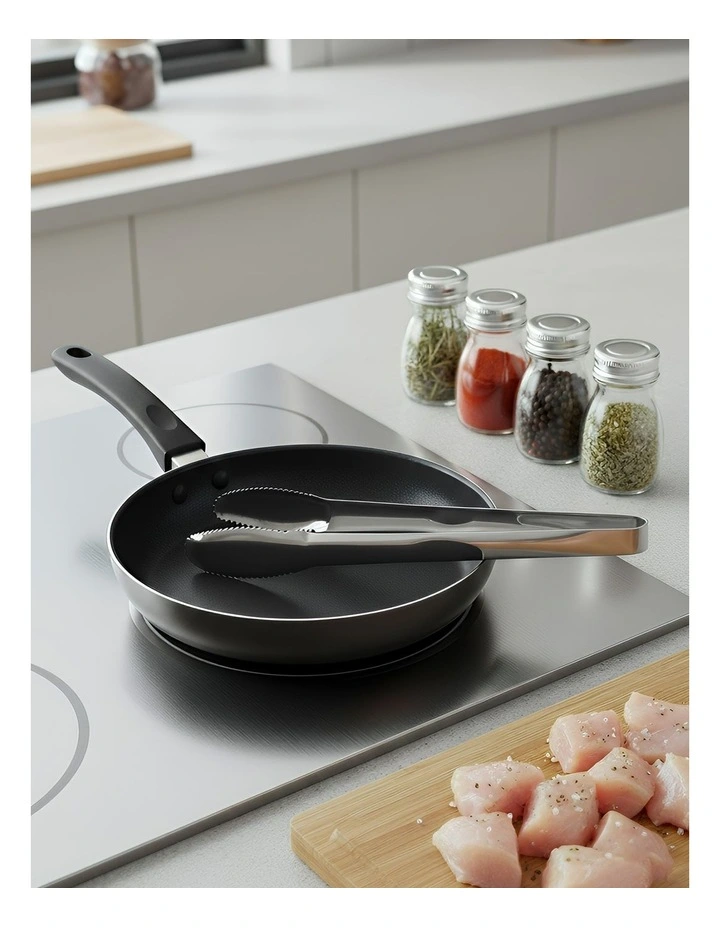 Precision Stainless Steel Tong Clip 2 Pieces in Silver image 2