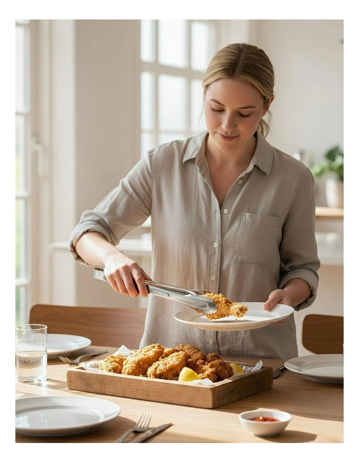 Precision Stainless Steel Tong Clip 2 Pieces in Silver image 4