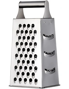 Stainless Steel Multi-Function Food Slicer in Silver