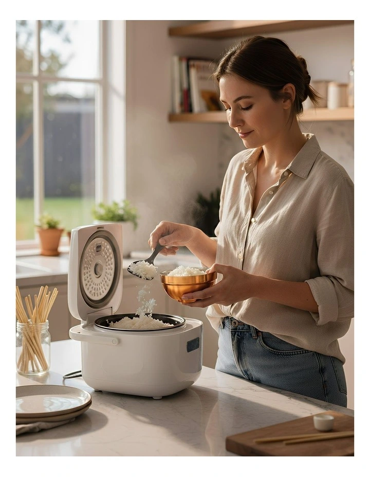 Stainless Steel Rice Bowl 2 Pieces in Red Rainbow image 4