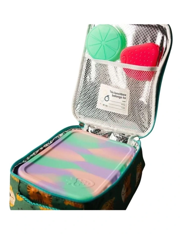 Jungle Cats Biggie Bag in Green image 2