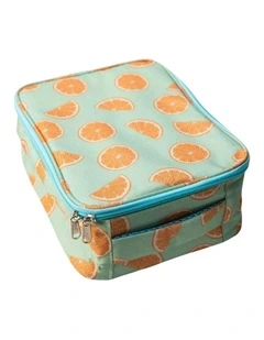 Orange Juice Biggie Bag in Blue