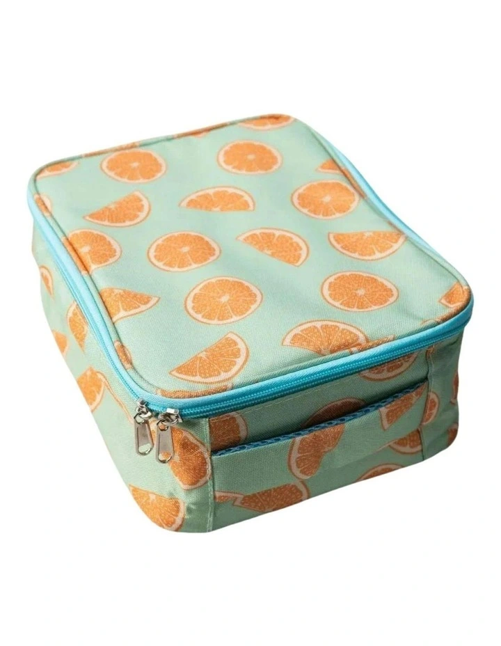 Orange Juice Biggie Bag in Blue image 1