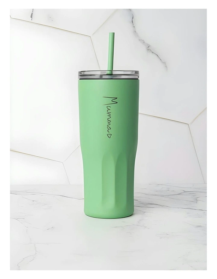 Mumma Tumbler Bottle in Mint Crisp image 1