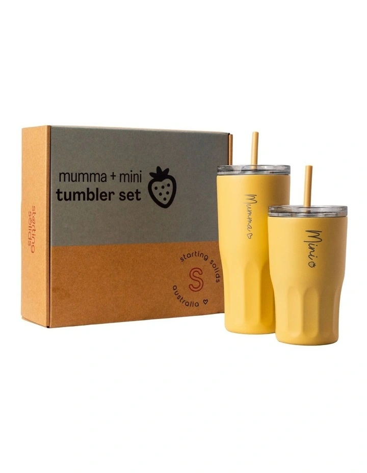 Mini Tumbler Bottle in Biscoff image 2