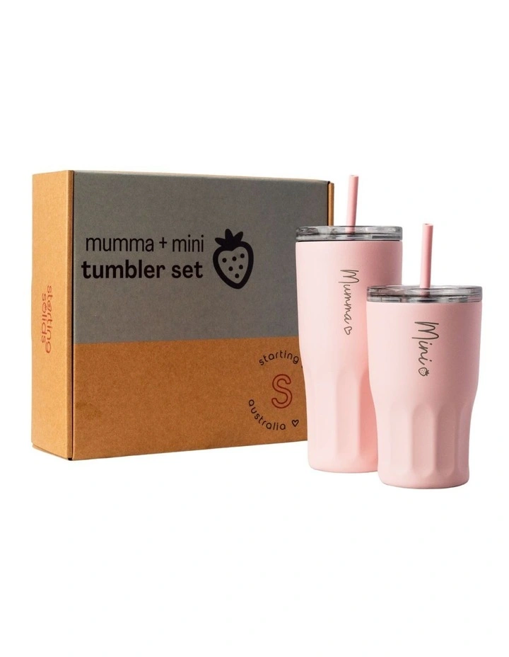 Mini Tumbler Bottle in Fairy Floss image 2