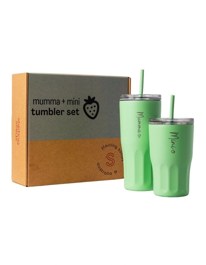 Mini Tumbler Bottle in Mint Crisp image 2