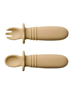 Selfie Spoon + Fork in Biscoff