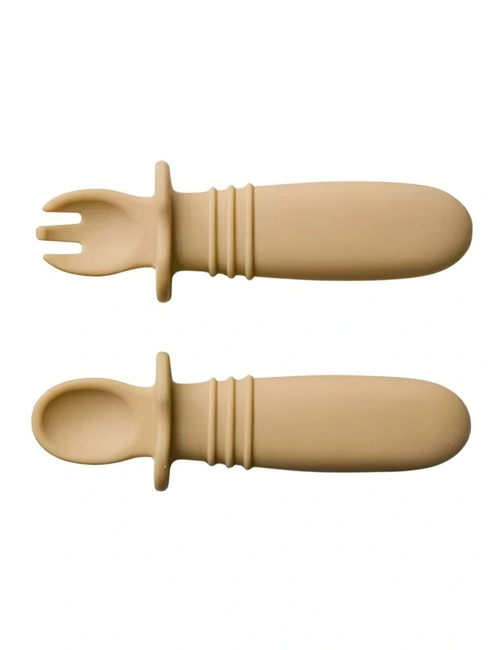 Selfie Spoon + Fork in Biscoff image 1