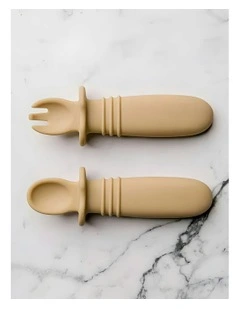 Selfie Spoon + Fork in Biscoff