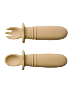 Selfie Spoon + Fork in Biscoff