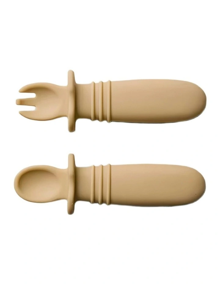 Selfie Spoon + Fork in Biscoff image 1