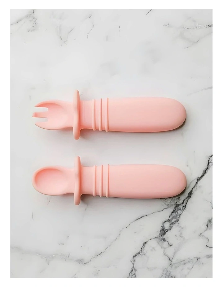 Selfie Spoon + Fork in Fairy Floss image 1