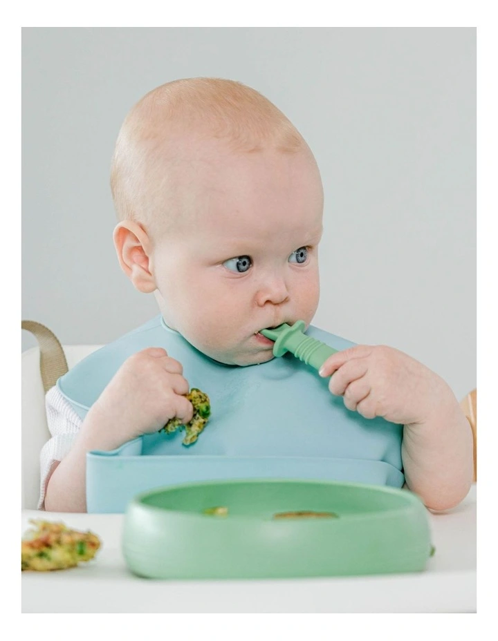 Selfie Spoon + Fork in Mint Crisp image 3