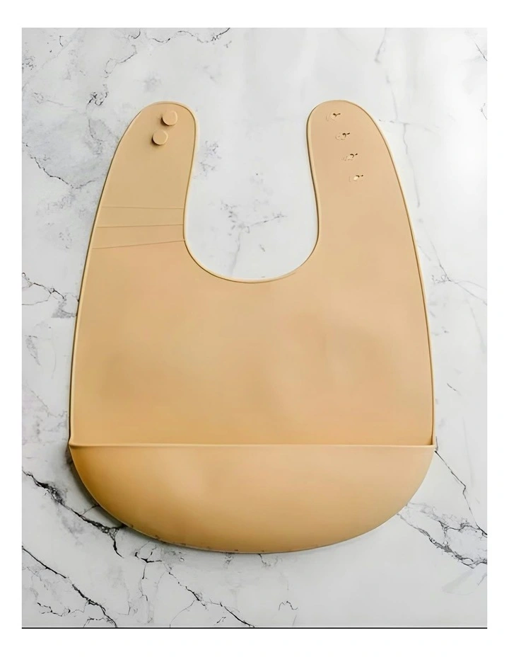 Silly Bib in Biscoff image 2