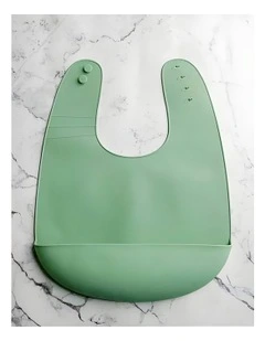 Silly Bib in Mint Crisp